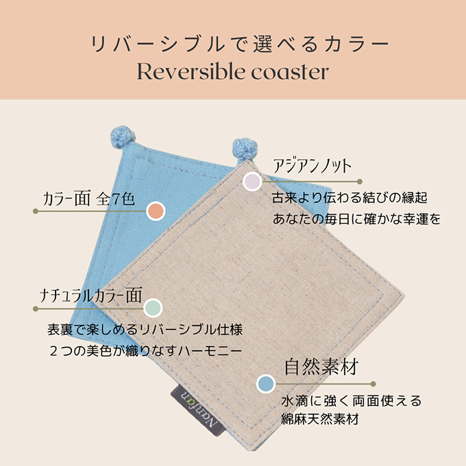 リバーシブルコースター nanfan