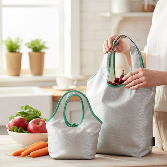 シャイニーペアバッグ（大小2個セット）