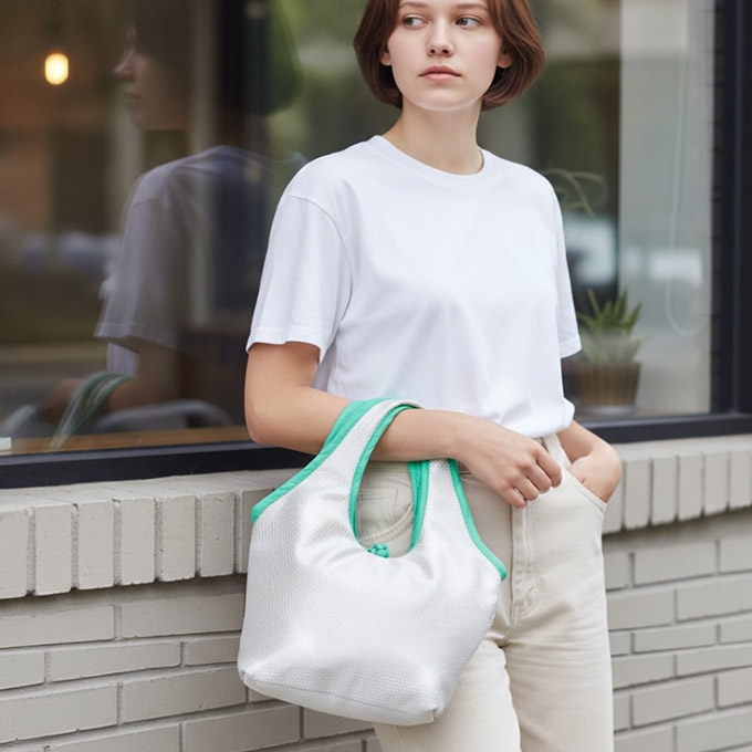 シャイニーペアバッグ（大小2個セット）