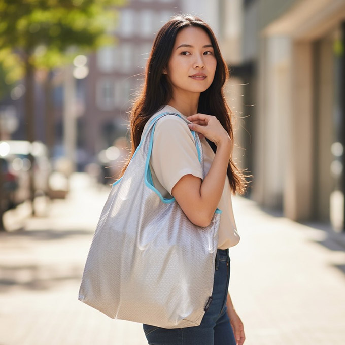 シャイニーペアバッグ（大小2個セット）