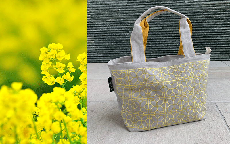 帆布刺繍トート nanfan