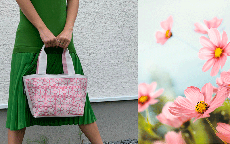 帆布刺繍トート nanfan